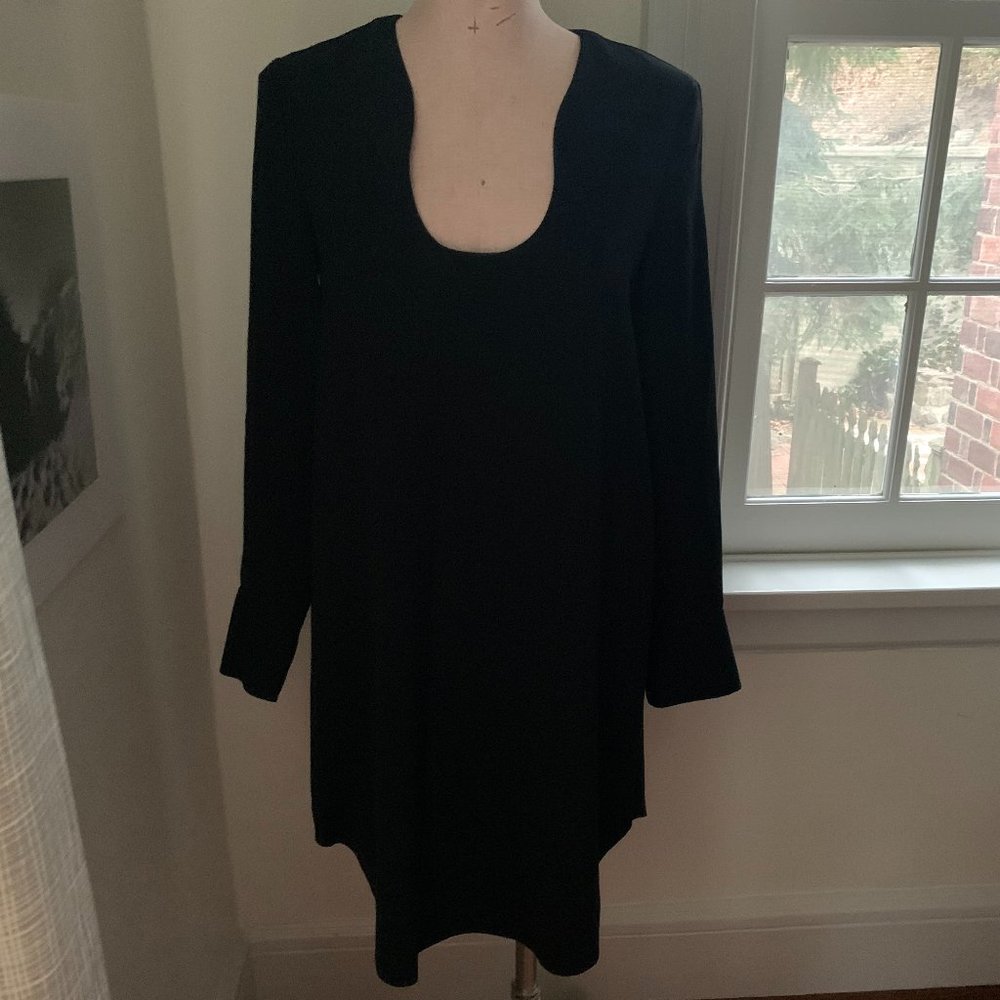 & Other Stories Little Black Dress with U-Shaped Neckline